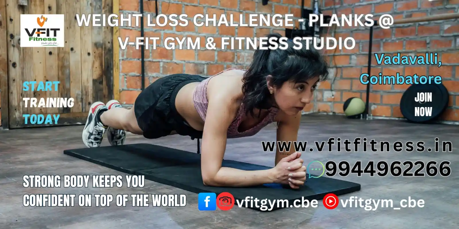 Best Weight Loss Challenge in Vadavalli | Vfit Gym