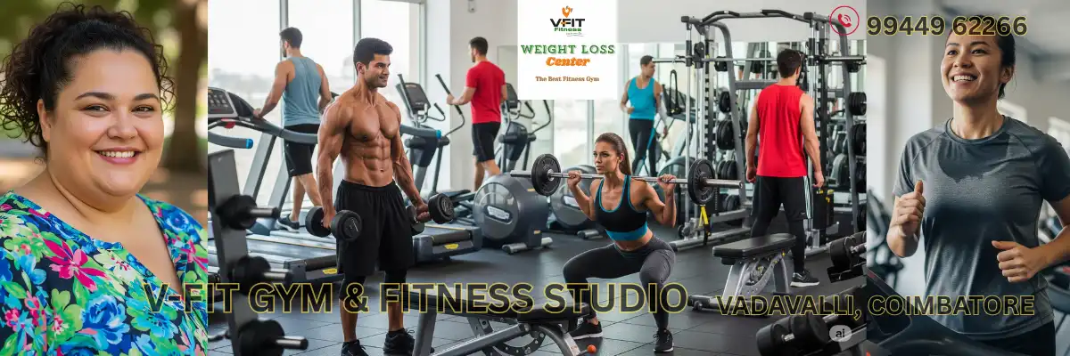 Weight-Lose 4 Kgs in 1 Month with V-FIT Gym