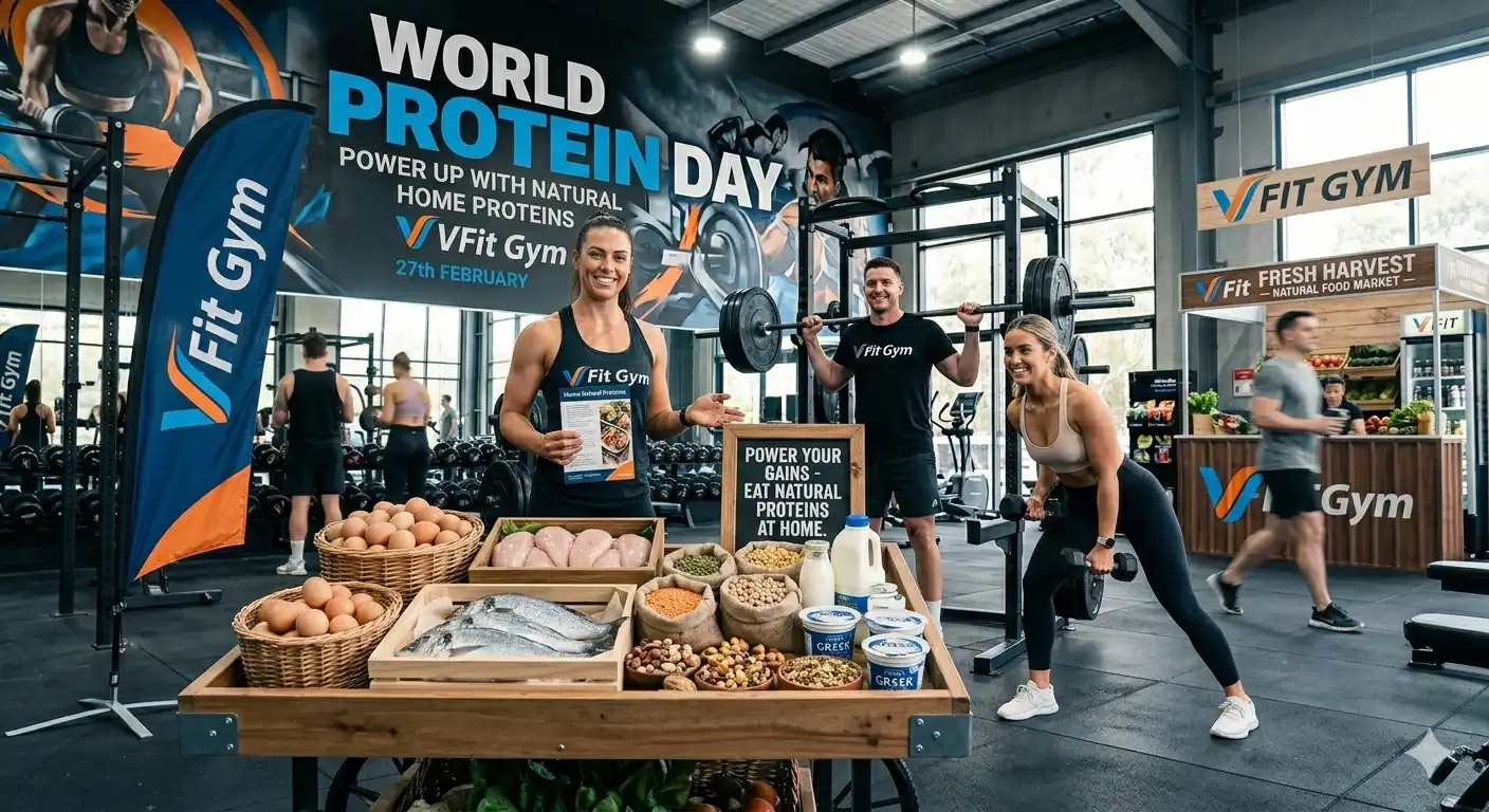 Why Protein is Important for Fitness – VFit Gym Coimbatore